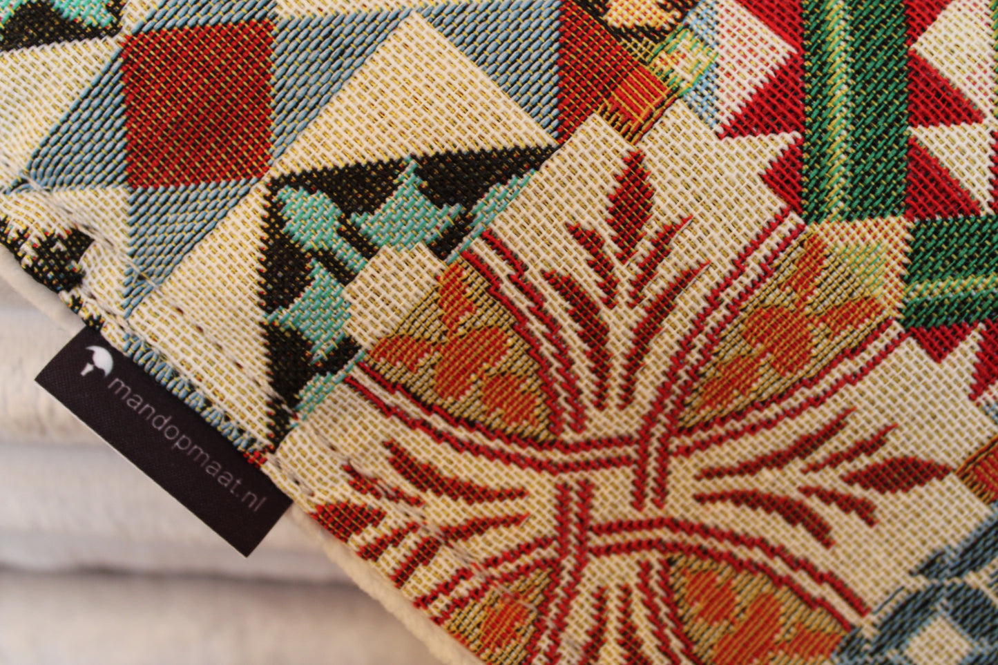 hondenbed op poten corduroy ecru