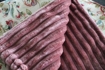 Deken Gobelin & Corduroy Roze