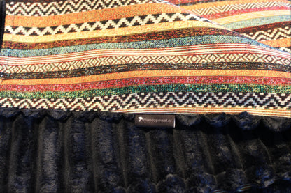 Deken Gobelin & Corduroy streep