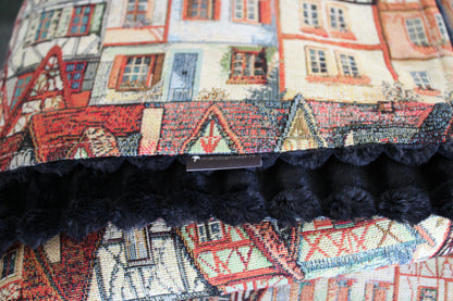 Deken Gobelin & Corduroy huisjes